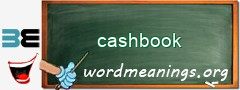 WordMeaning blackboard for cashbook